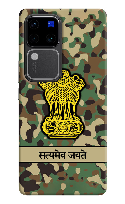 Satyamev Jayate Army Vivo V30 Pro 5G Hard Case Back Cover by Casekaro