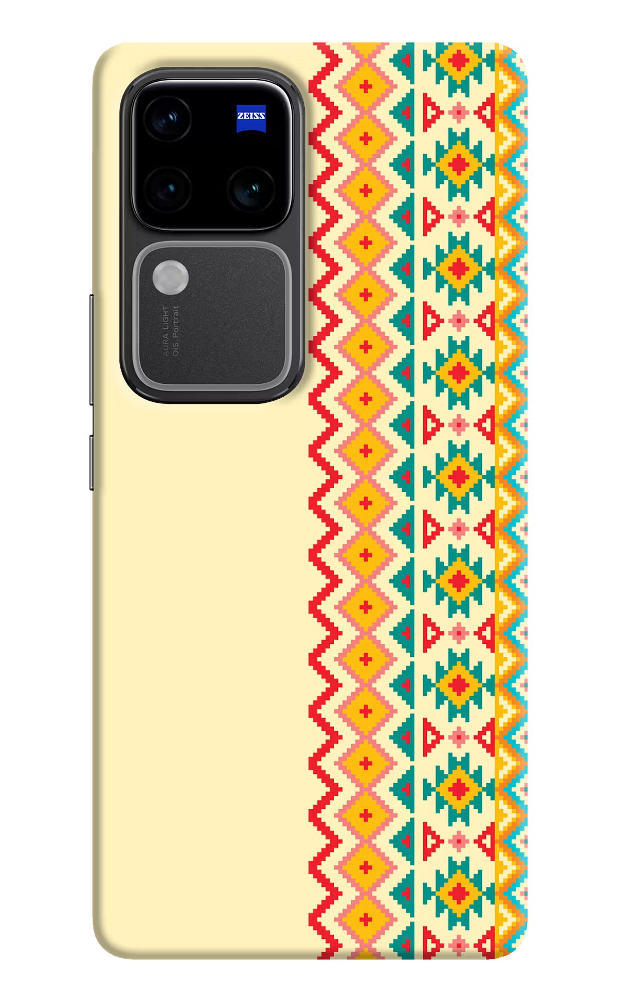 Ethnic Seamless Vivo V30 Pro 5G Hard Case Back Cover by Casekaro