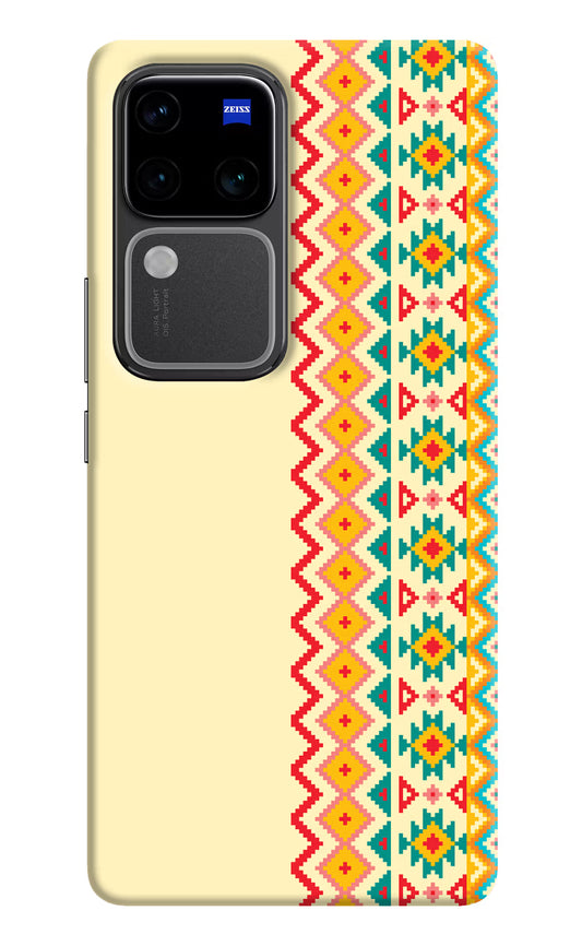 Ethnic Seamless Vivo V30 Pro 5G Hard Case Back Cover by Casekaro