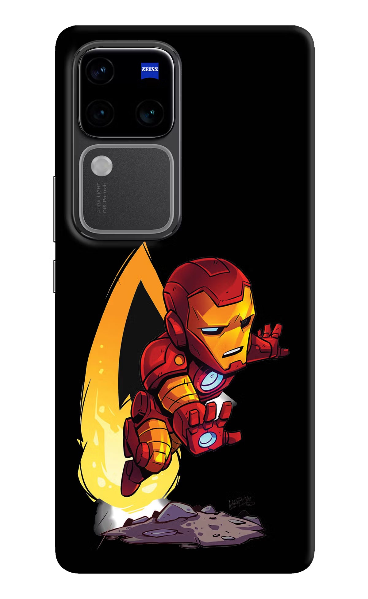 IronMan Vivo V30 Pro 5G Hard Case Back Cover by Casekaro