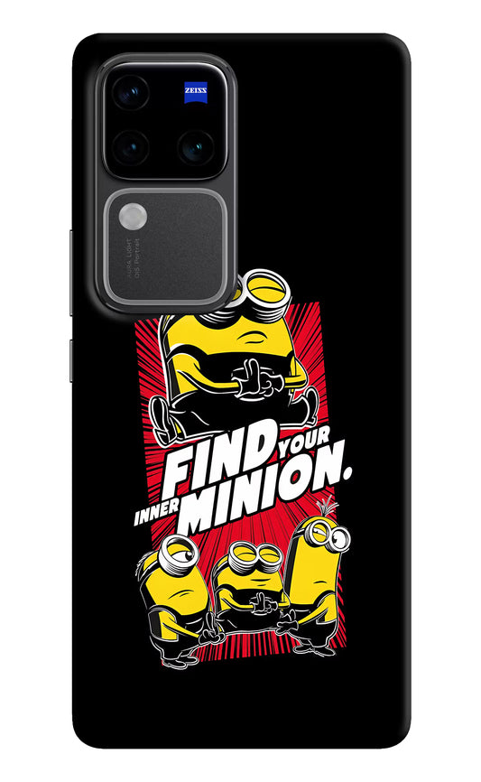 Find your inner Minion Vivo V30 Pro 5G Hard Case Back Cover by Casekaro