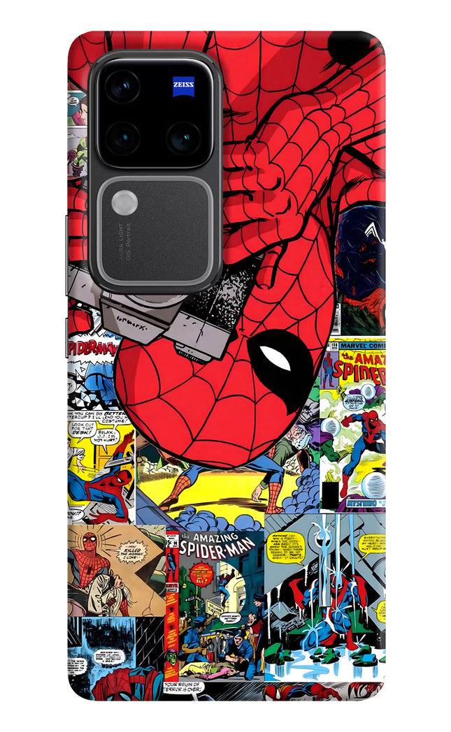 Spider Man Vivo V30 Pro 5G Hard Case Back Cover by Casekaro