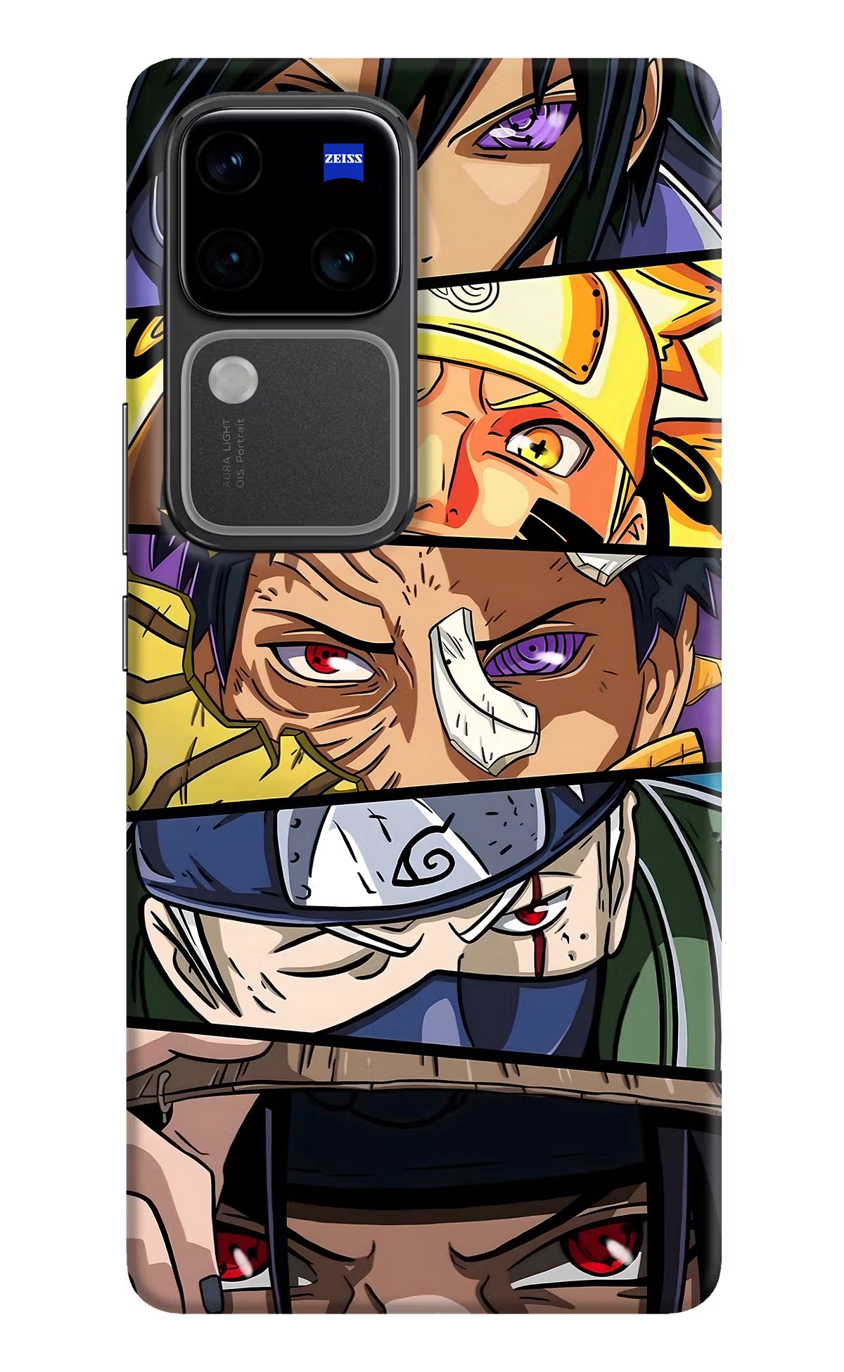 Naruto Character Vivo V30 Pro 5G Hard Case Back Cover by Casekaro