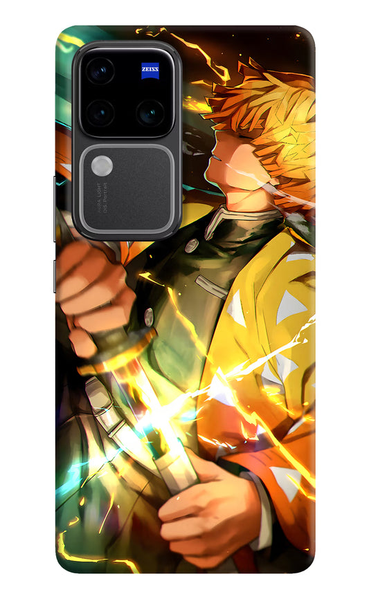 Demon Slayer Vivo V30 Pro 5G Hard Case Back Cover by Casekaro