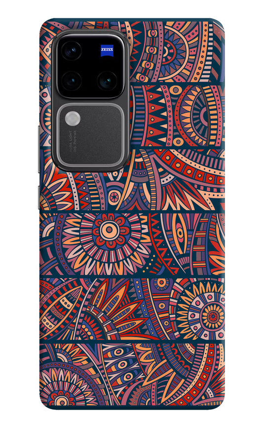 African Culture Design Vivo V30 Pro 5G Hard Case Back Cover by Casekaro