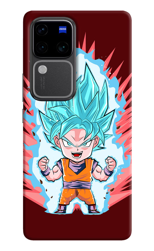 Goku Little Vivo V30 Pro 5G Hard Case Back Cover by Casekaro
