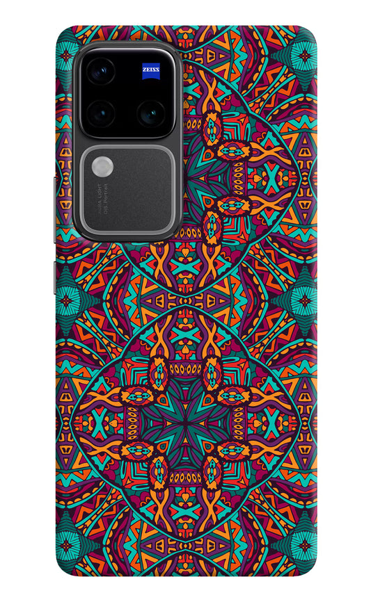 Colour Mandala Vivo V30 Pro 5G Hard Case Back Cover by Casekaro