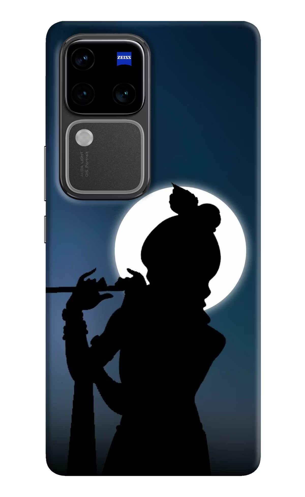 Shri Krishna Silhouette Vivo V30 Pro 5G Hard Case Back Cover by Casekaro
