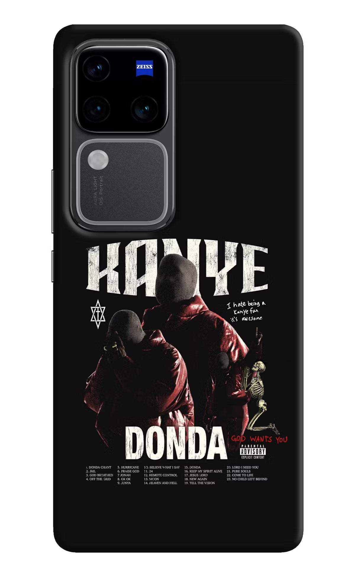 Donda Kanye West Vivo V30 Pro 5G Hard Case Back Cover by Casekaro