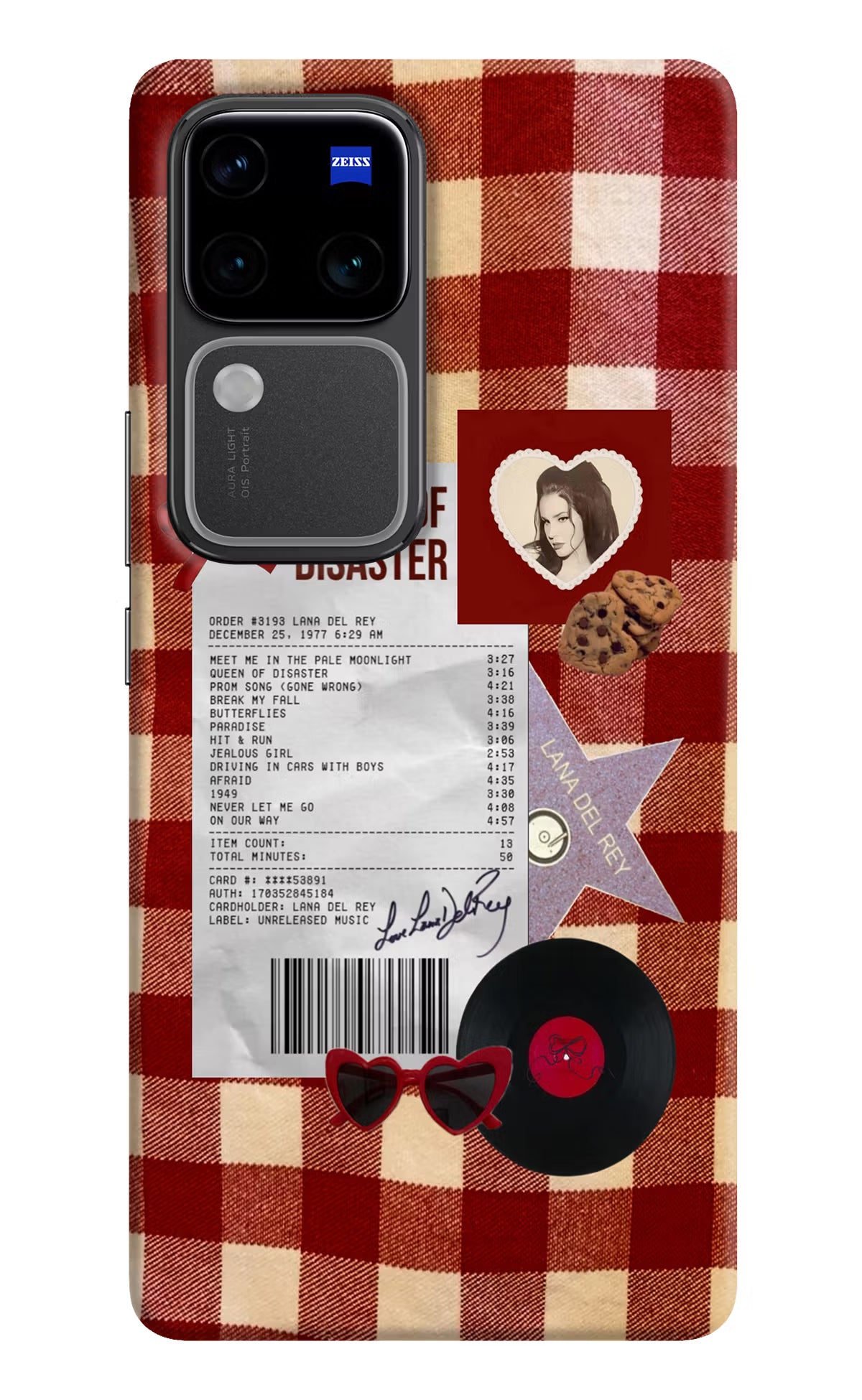 Queen of Disaster Vivo V30 Pro 5G Hard Case Back Cover by Casekaro