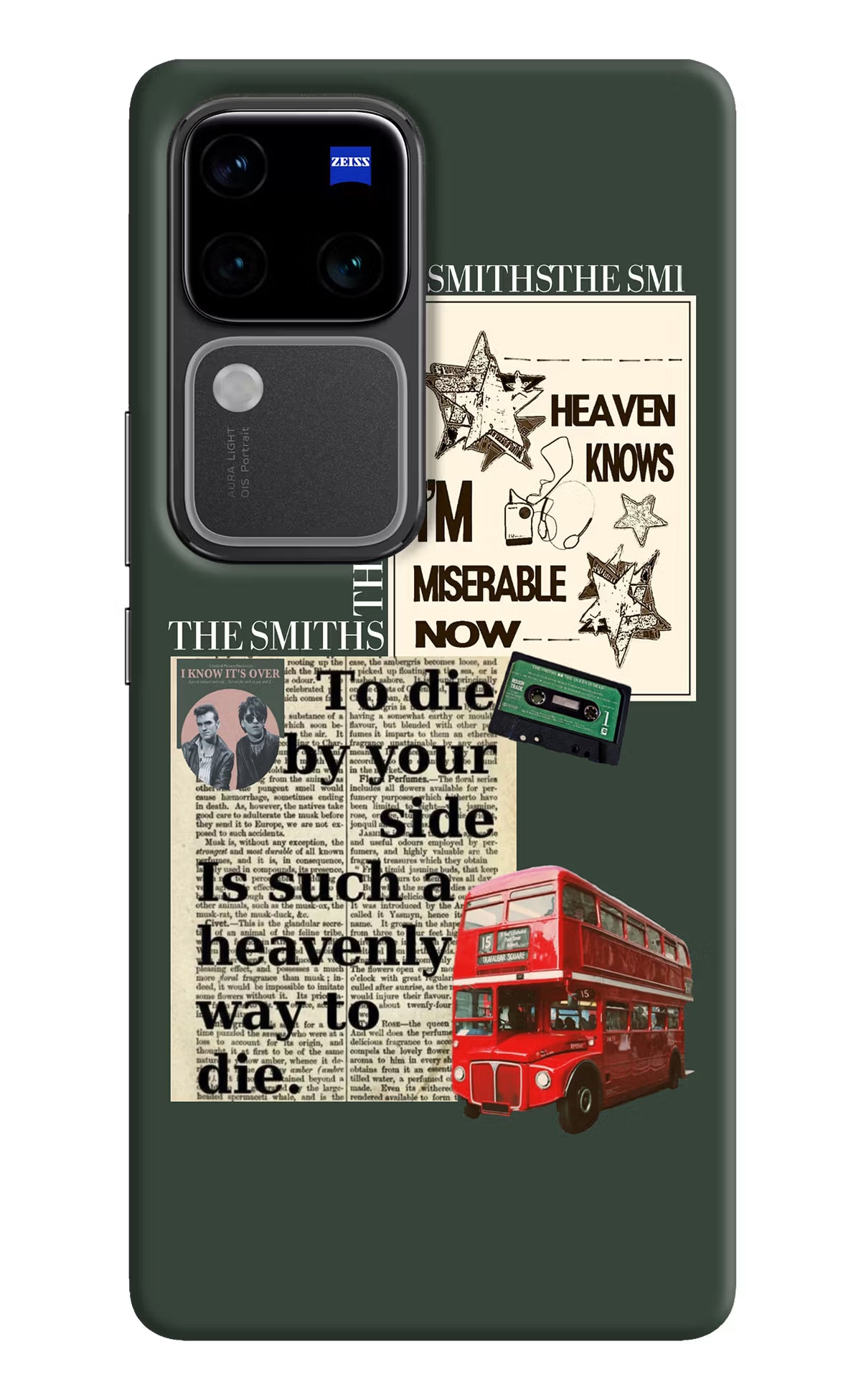 The Smiths Vivo V30 Pro 5G Hard Case Back Cover by Casekaro