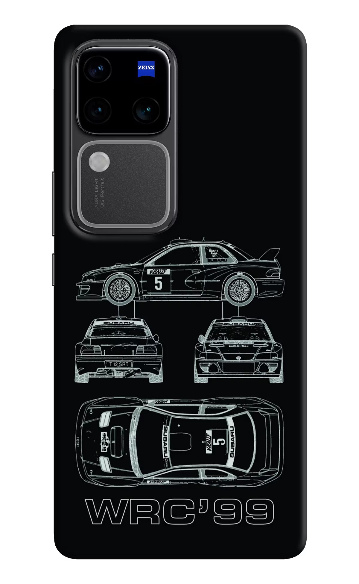 WRC'99 Vivo V30 Pro 5G Hard Case Back Cover by Casekaro