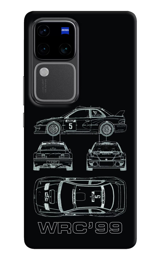 WRC'99 Vivo V30 Pro 5G Hard Case Back Cover by Casekaro