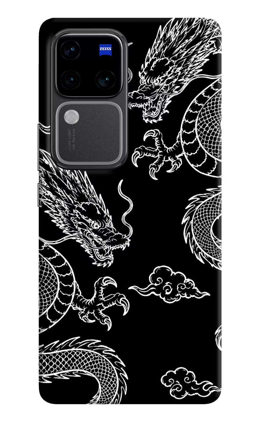 Twin Dragons Vivo V30 Pro 5G Back Cover, Hard case