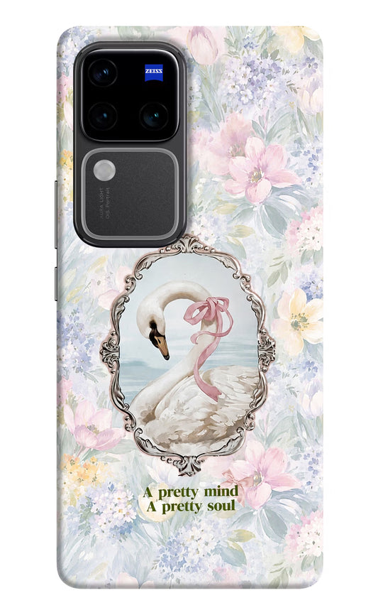 Pretty Mind Pretty Soul Vivo V30 Pro 5G Hard Case Back Cover by Casekaro