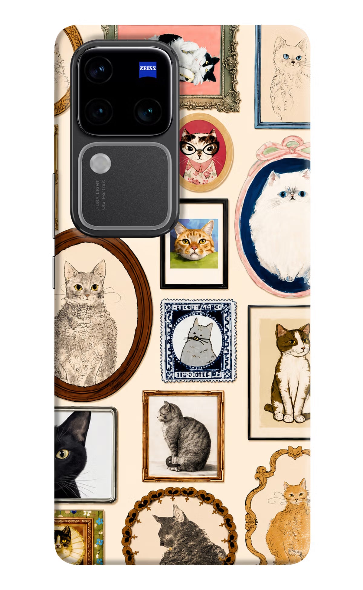 Mirror Cats Vivo V30 Pro 5G Back Cover