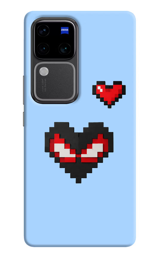 Peter Heart Vivo V30 Pro 5G Hard Case Back Cover by Casekaro