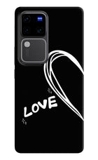 Love Line Vivo V30 Pro 5G Hard Case Back Cover by Casekaro