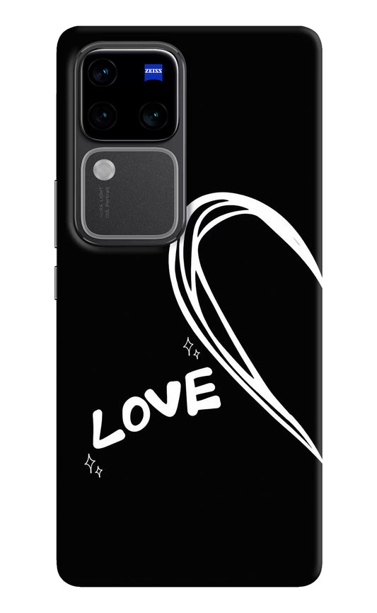 Love Line Vivo V30 Pro 5G Hard Case Back Cover by Casekaro