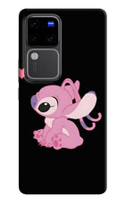 Angel Crush Vivo V30 Pro 5G Hard Case Back Cover by Casekaro