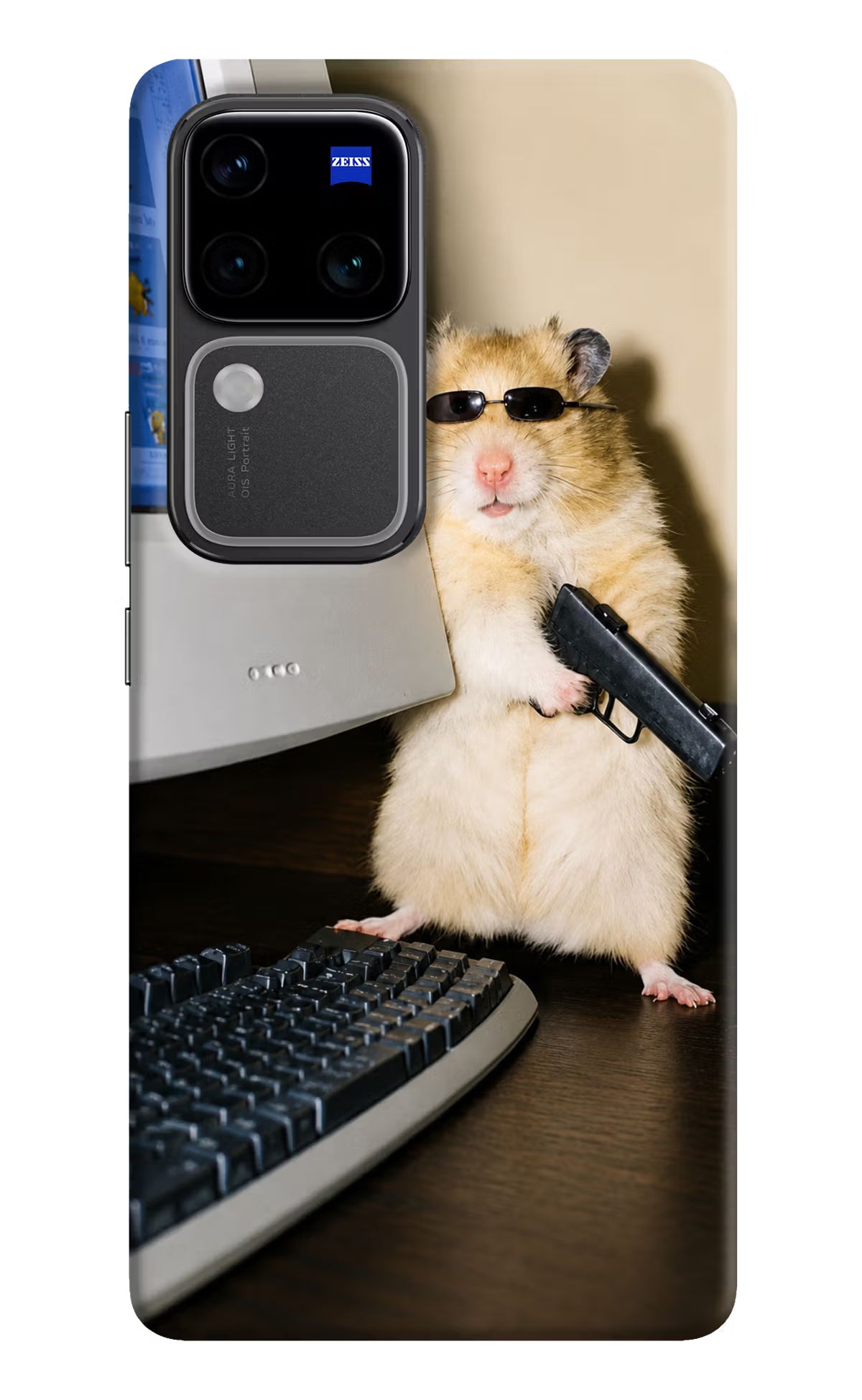 Hacker Hamster Vivo V30 Pro 5G Back Cover