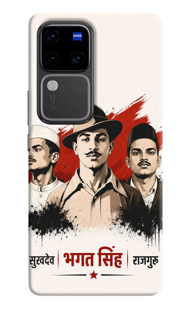 Bhagat Singh Trio Vivo V30 Pro 5G Hard Case Back Cover by Casekaro