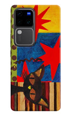 Pop Cat Vivo V30 Pro 5G Back Cover