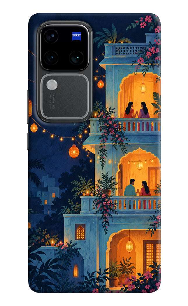 Balcony Glow Vivo V30 Pro 5G Hard Case Back Cover by Casekaro