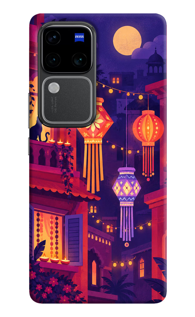 Lantern Lane Vivo V30 Pro 5G Hard Case Back Cover by Casekaro