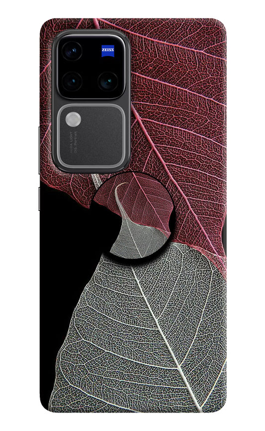 Leaf Pattern Vivo V30 Pro 5G Pop Case by Casekaro