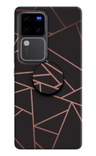 Geometric Pattern Vivo V30 Pro 5G Pop Case by Casekaro