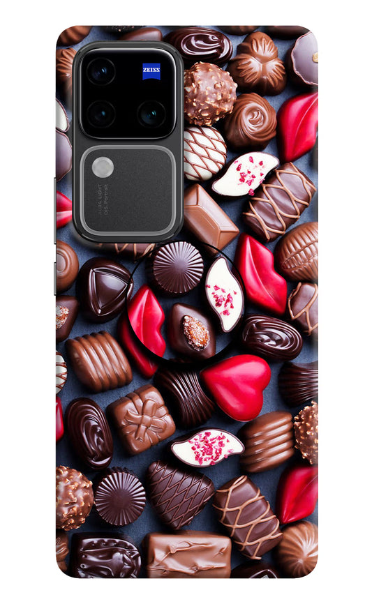 Chocolates Vivo V30 Pro 5G Pop Case by Casekaro