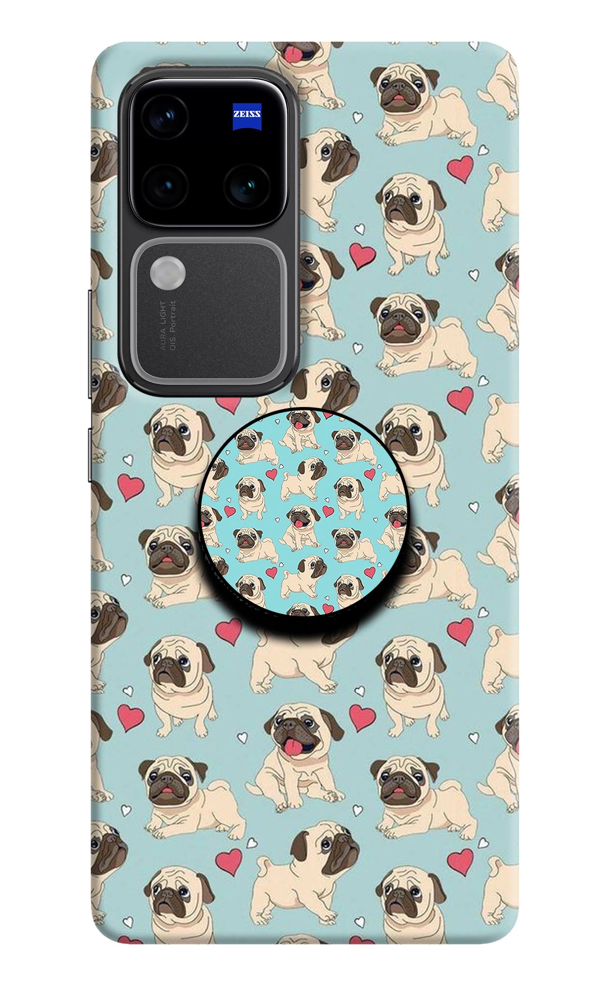 Pug Dog Vivo V30 Pro 5G Pop Case