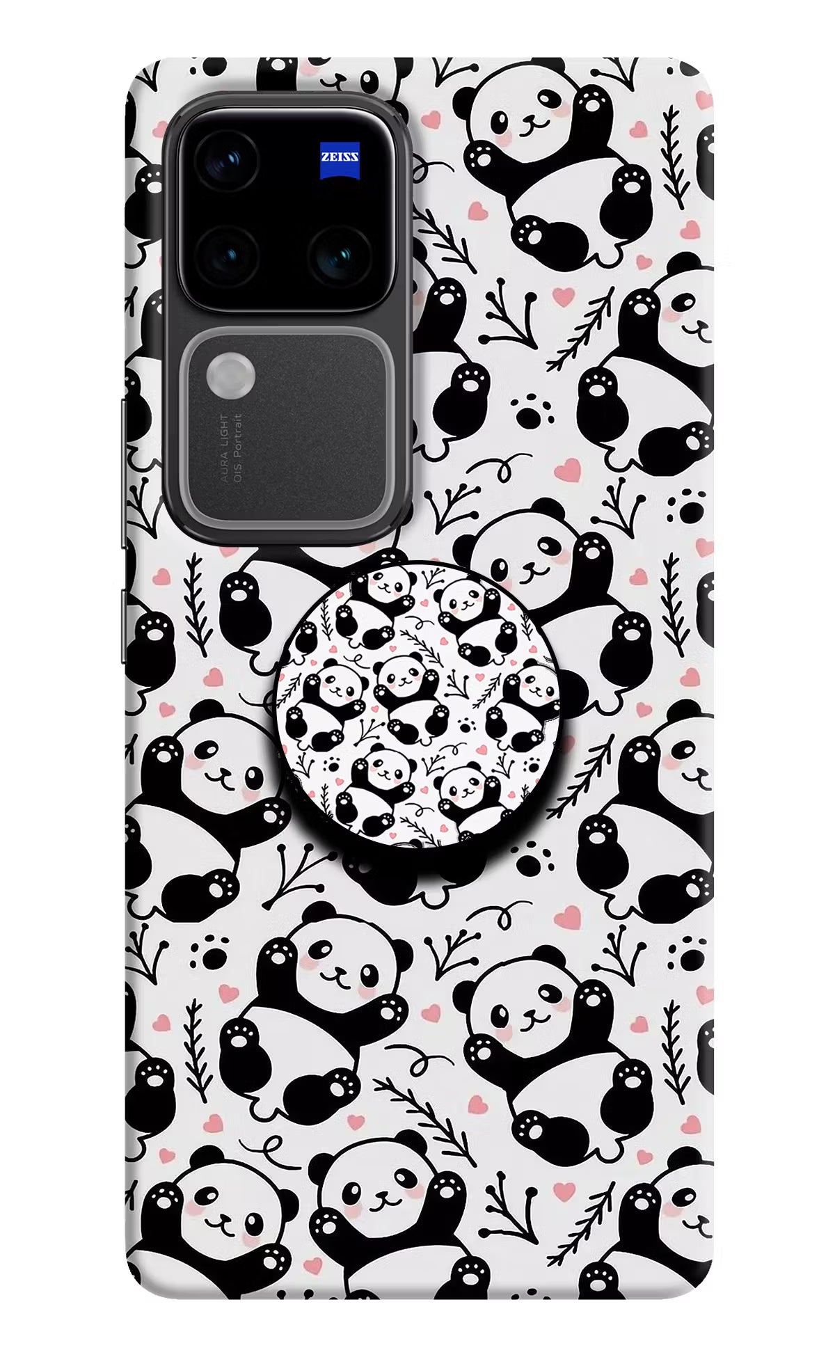 Cute Panda Vivo V30 Pro 5G Pop Case by Casekaro