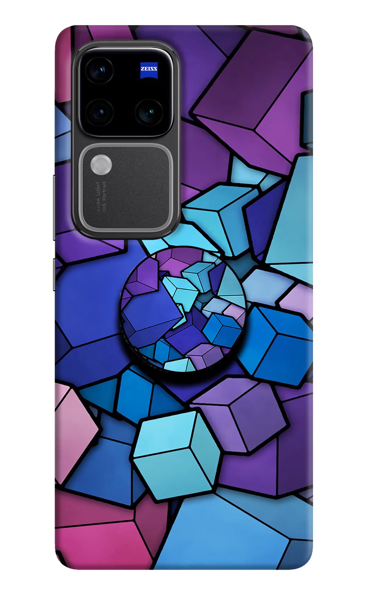 Cubic Abstract Vivo V30 Pro 5G Pop Case by Casekaro