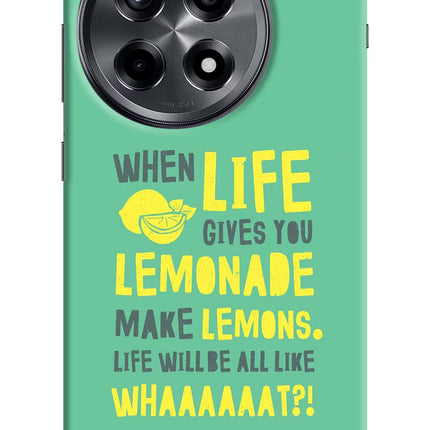 Quote OnePlus 12R Hard Case Back Cover by Casekaro