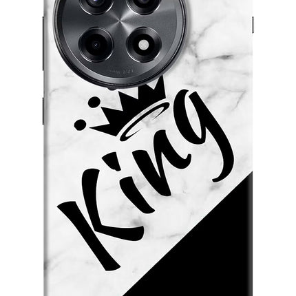 King OnePlus 12R Hard Case Back Cover by Casekaro