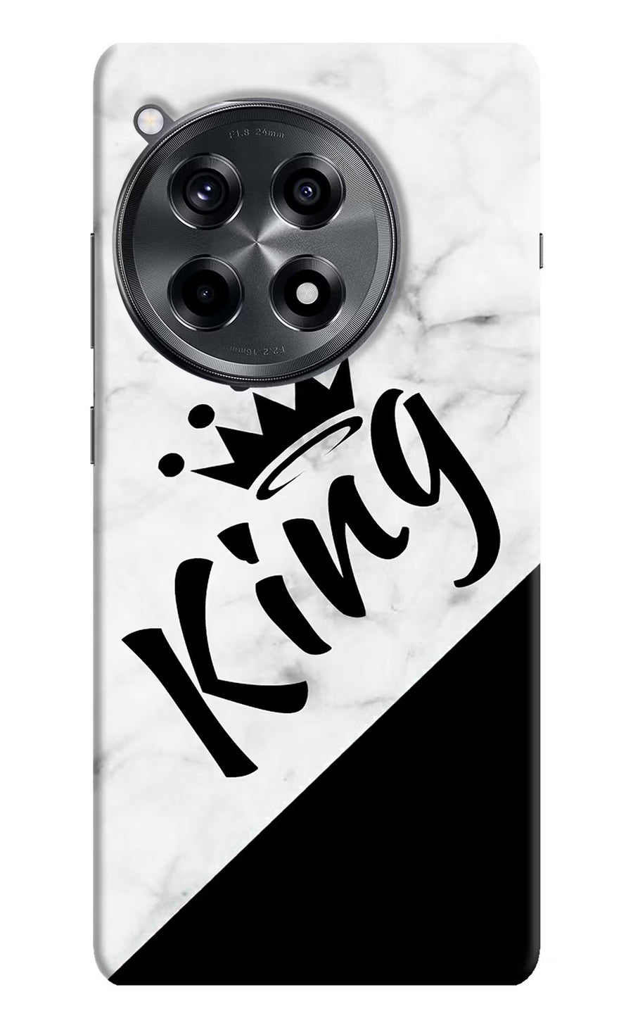 King OnePlus 12R Back Cover, Hard case