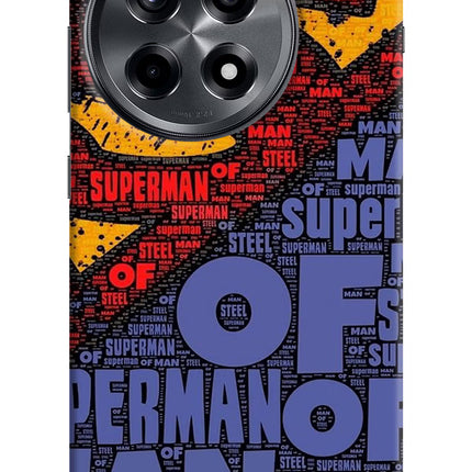Superman OnePlus 12R Hard Case Back Cover by Casekaro