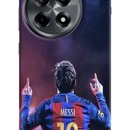 Messi OnePlus 12R Hard Case Back Cover by Casekaro