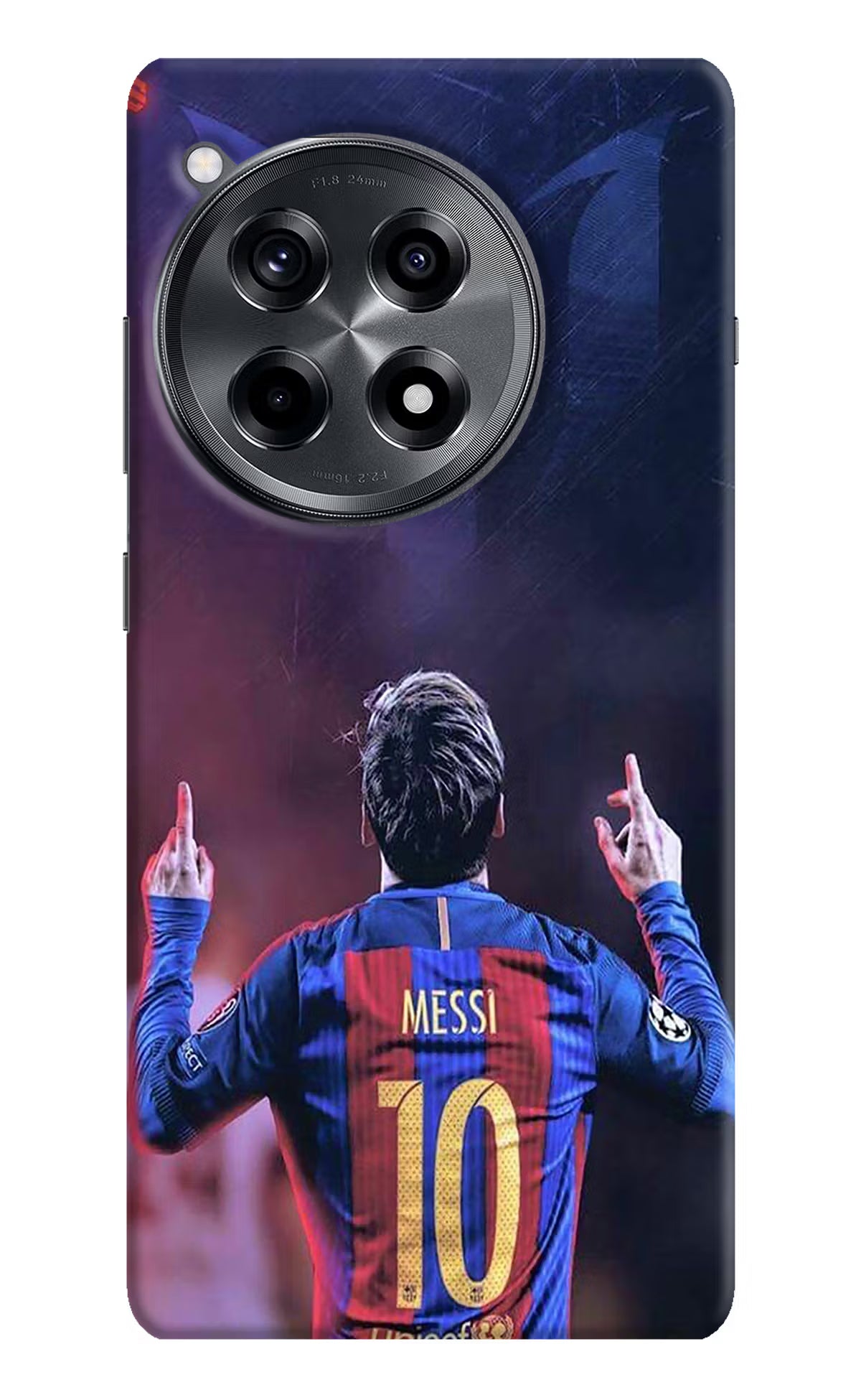 Messi OnePlus 12R Hard Case Back Cover by Casekaro