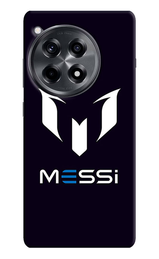 Messi Logo OnePlus 12R Hard Case Back Cover by Casekaro