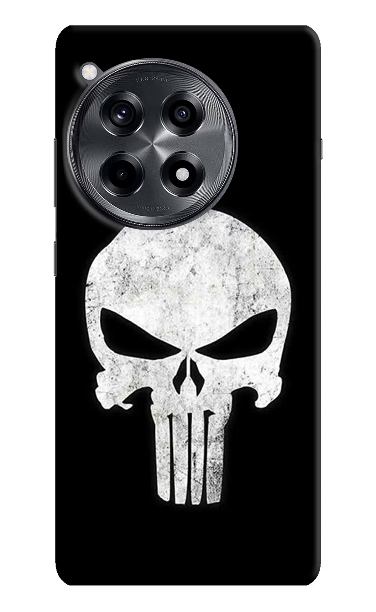 Punisher Skull OnePlus 12R Hard Case Back Cover by Casekaro