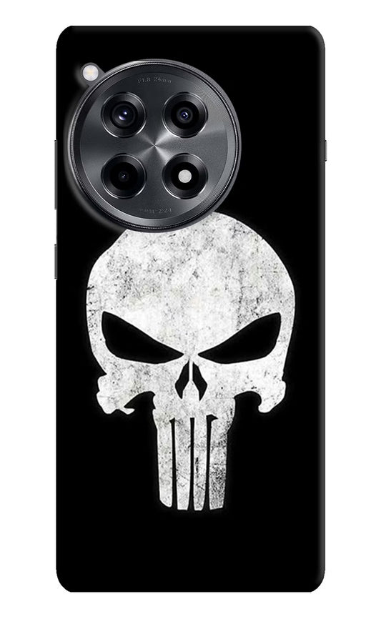 Punisher Skull OnePlus 12R Hard Case Back Cover by Casekaro
