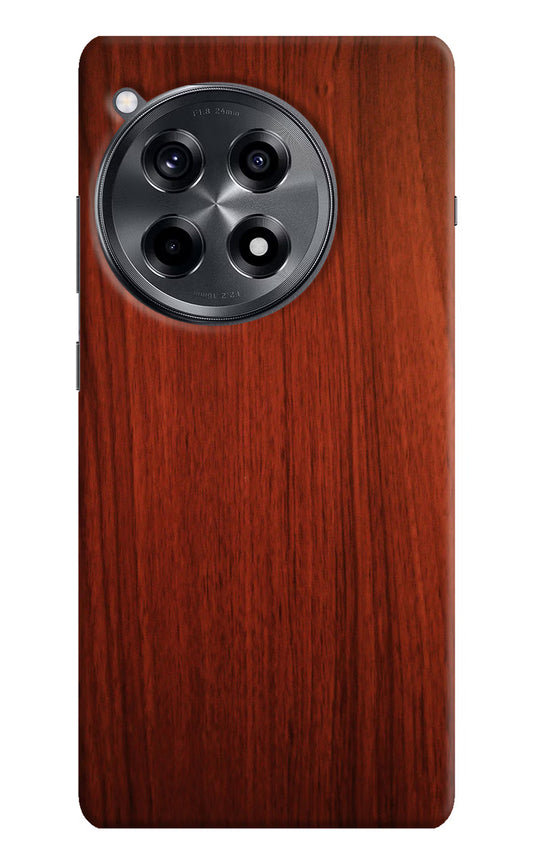 Wooden Plain Pattern OnePlus 12R Hard Case Back Cover by Casekaro