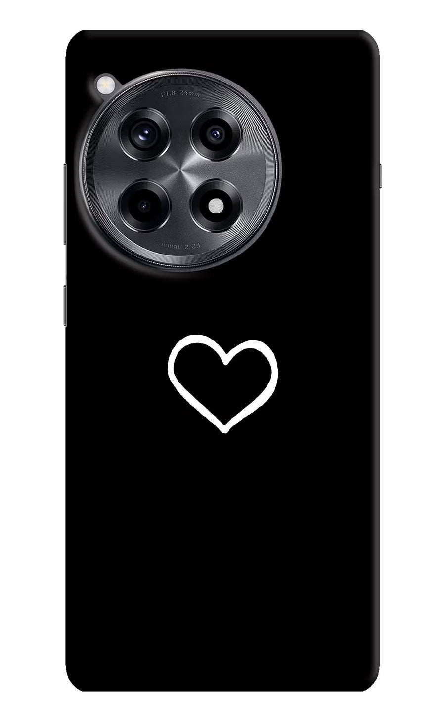 Heart OnePlus 12R Back Cover, Hard case
