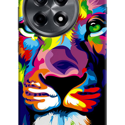 Lion OnePlus 12R Hard Case Back Cover by Casekaro