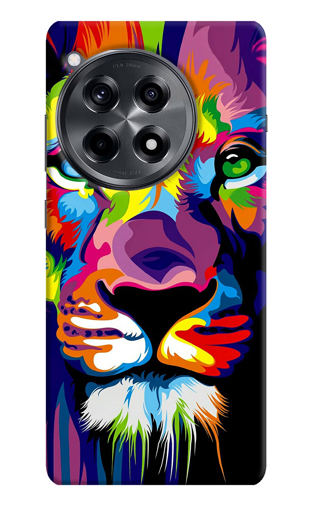 Lion OnePlus 12R Hard Case Back Cover by Casekaro