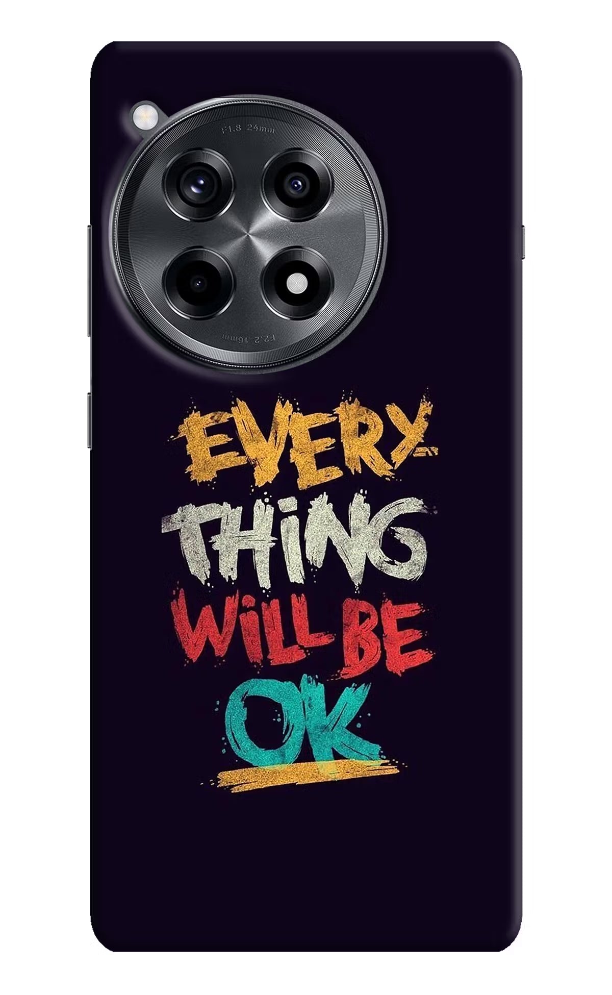 Everything Will Be Ok OnePlus 12R Hard Case Back Cover by Casekaro