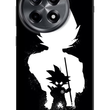 Goku Shadow OnePlus 12R Hard Case Back Cover by Casekaro